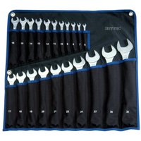 Ringmaulschlüssel-Satz din 3113 a 6-32mm, 21-teilig in Rolltasche von HEYTEC