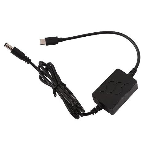 HEYXI USB Typ C PD20V auf DC 24V Stromkabel für 24V Geräte PD12V 15V 20V auf 24V DC 5.5x2.1mm Konverter 115cm von HEYXI