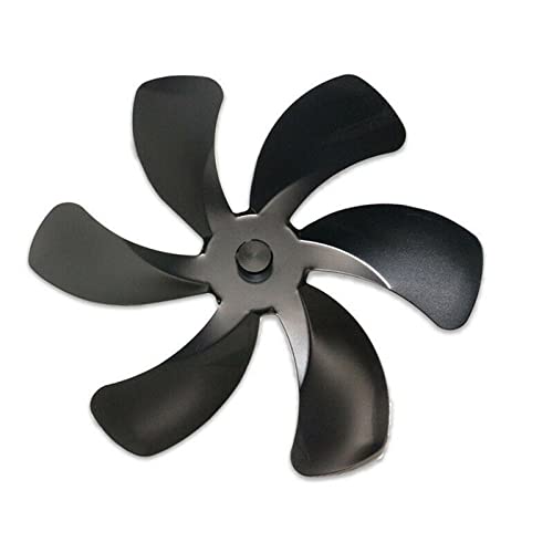 HEZHU 6 Flügel Kaminofen Stromloser Stove Fan Ventilator Gebläse Herd Lüfter Holzofen Nur Einen Flügel von HEZHU