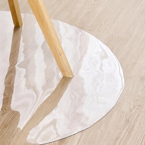 Bodenschutzmatte Bürostuhlunterlage,PVC Bodenunterlage Laminat Transparent Schreibtischstuhl Unterlage Bodenmatte Stuhlunterlage rutschfest für Hartböden von HFDASUENT
