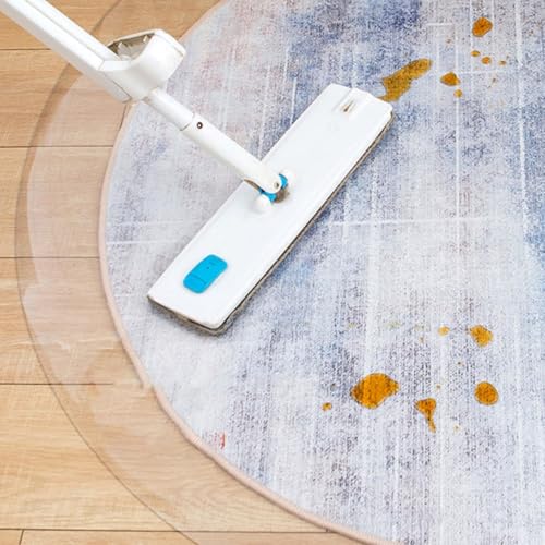 Clear Stuhlmatte für Harte Böden,Bodenmatte unter Bürostuhl und Schreibtisch Bürostuhlunterlage Bodenschutzmatte Transparente Kunststoff Teppich Schutzmatte für Schreibtischstuh von HFDASUENT