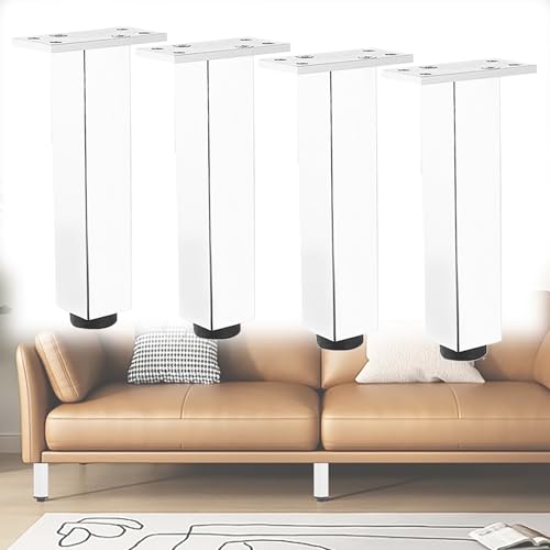 HFDASUENT 4 Stück Möbelbeine Verstellbar möbelfüße Möbelfüsse Ersatz Schrankfüße Sofafuße Sockelfuß Stützfüße für Sofa Bettfüße couchtisch Sideboard füße möbelfüsse HFDASUENT 4 Stück Möbelbeine Verstellbar möbelfüße Möbelfüsse Ersatz Schrankfüße Sofafuße Sockelfuß Stützfüße für Sofa Bettfüße couchtisch Sideboard füße möbelfüsse von HFDASUENT