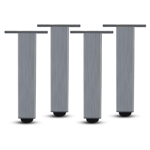 HFDASUENT 4 Stück Verstellbare Schrankfüsse,Aluminiumlegierung Möbelfüße Möbelbeine Sockelfüße Tischfuß Sofabeine Schrankfüße für Stühle Tisch Schrank Schreibtisch Sofa HFDASUENT 4 Stück Verstellbare Schrankfüsse,Aluminiumlegierung Möbelfüße Möbelbeine Sockelfüße Tischfuß Sofabeine Schrankfüße für Stühle Tisch Schrank Schreibtisch Sofa von HFDASUENT