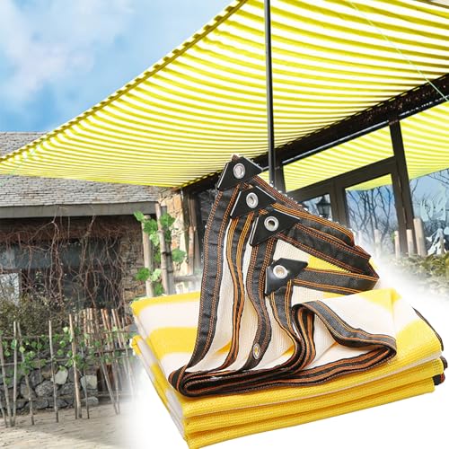 HFDASUENT Sonnenschutznetz Sichtschutznetz mit Ösen,Schattierungsnetz Sonnensegel Beschattung für Terrassenüberdachung Schattentuch für Pergola Garten Balkon HFDASUENT Sonnenschutznetz Sichtschutznetz mit Ösen,Schattierungsnetz Sonnensegel Beschattung für Terrassenüberdachung Schattentuch für Pergola Garten Balkon von HFDASUENT