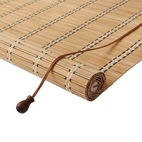 Retro Bambusrollo Outdoor Wetterfest Sonnenschutz,Büro Seitenzug Fensterrollo,Lichtfilter-Holz-Jalousien,für Korridor Gazebo Gärten Terrassen Fenster Tür Retro Bambusrollo Outdoor Wetterfest Sonnenschutz,Büro Seitenzug Fensterrollo,Lichtfilter-Holz-Jalousien,für Korridor Gazebo Gärten Terrassen Fenster Tür von HFDASUENT
