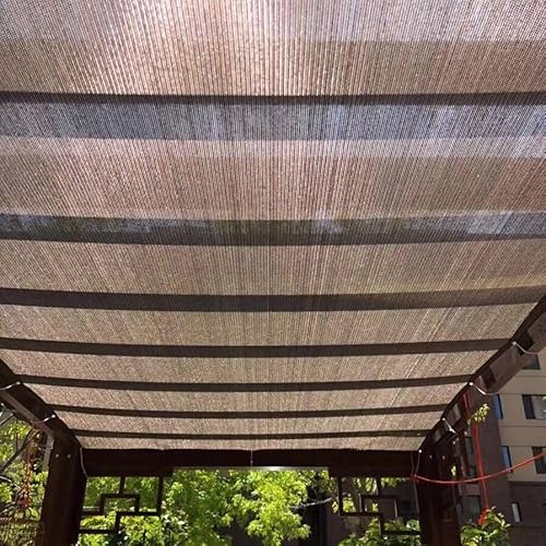 Schattierungsnetz Sonnensegel mit ösen Garten Schattennetz Außen Sonnenschutz Schattentuch Sichtschutz Beschattungsnetz,für Terrasse Garten Pergola von HFDASUENT
