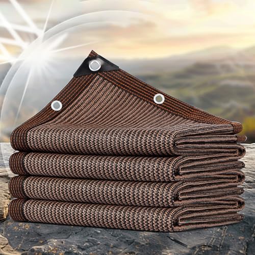Sonnenschutznetz, Rechteckig Sonnensegel Schattierungsnetz Mit Ösen Garten Gewächshaus Schattennetz atmungsaktiv Markisen für Garten Außen Pflanze Deck Hof Sonnenschutznetz, Rechteckig Sonnensegel Schattierungsnetz Mit Ösen Garten Gewächshaus Schattennetz atmungsaktiv Markisen für Garten Außen Pflanze Deck Hof von HFDASUENT