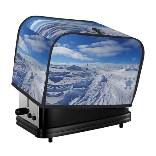 Waschbare 2-Scheiben-Schneetoaster-Abdeckung mit Taschen, staubdicht und maschinenwaschbar von HFDERW
