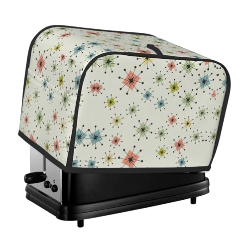 Waschbare 2-Scheiben-Toaster-Abdeckung mit Taschen, staubdicht und maschinenwaschbar von HFDERW