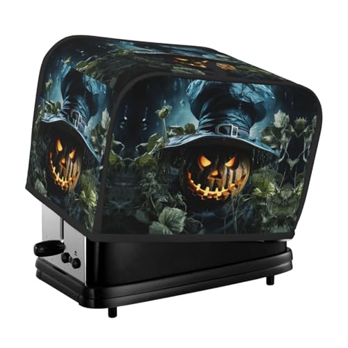 Waschbare 2-teilige Halloween-Cartoon-Toaster-Abdeckung mit Taschen, staubdicht und maschinenwaschbar Waschbare 2-teilige Halloween-Cartoon-Toaster-Abdeckung mit Taschen, staubdicht und maschinenwaschbar von HFDERW