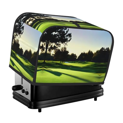 Waschbare Abdeckung für Golfplatz-Toaster, 2 Scheiben, staubdicht und maschinenwaschbar von HFDERW