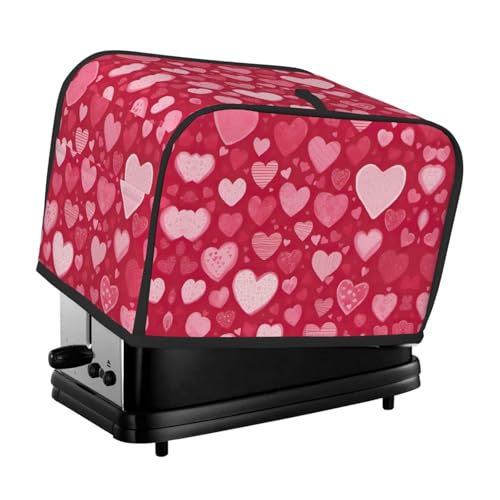 Waschbare Toaster-Abdeckung für 2 Scheiben, mit Taschen, staubdicht und maschinenwaschbar von HFDERW
