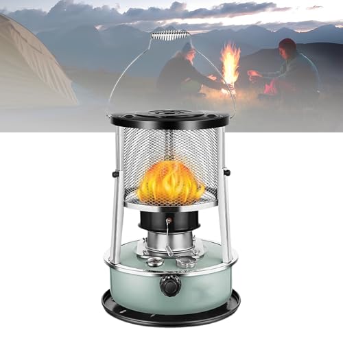 9000 Btu Petroleumheizung, Tragbare Zeltheizung for Camping Im Freien, Geeignet for Eisfischen, Jagen, Wandern, for Überlebensnotfälle Und Zur Verwendung Im Garten(Green) von HFDJRWK