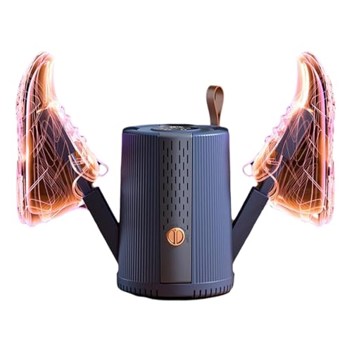HFDJRWK Tragbarer Elektrischer Schuhtrockner Und Stiefelwärmer mit Einem Intelligenten 48°C-temperaturkontrollsystem, Geeignet for Skischuhe, Stiefel, Handschuhe Und Mützen von HFDJRWK