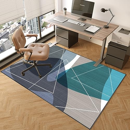 70x100 cm Schreibtischstuhlmatte-Kratzerresistent für das Hartholz-Hartholzbodenschutz für Büro- und Gaming-Mehrzweckstuhlmatten für Holzlaminatflächen FANDIAO von HFERTSCN