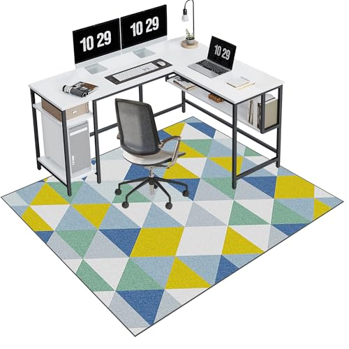 80 x 120 cm Hardbodenstuhlmatte matt unter Desk Protector Gaming Office Teppich Teppich Beschützer für Schreibtischstühle Nicht-Schlupfstuhl-Matte perfekt für Spieler und Heimbüros FANDIAO 80 x 120 cm Hardbodenstuhlmatte matt unter Desk Protector Gaming Office Teppich Teppich Beschützer für Schreibtischstühle Nicht-Schlupfstuhl-Matte perfekt für Spieler und Heimbüros FANDIAO von HFERTSCN
