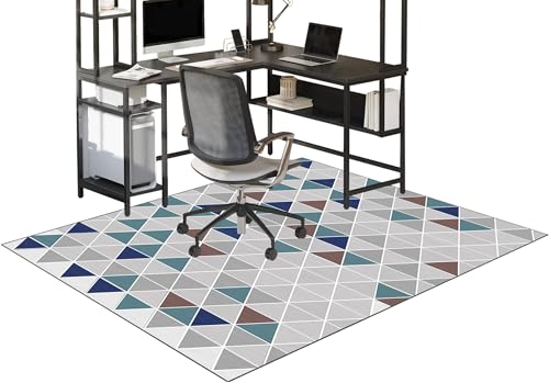 Anti -Schlupf -Schreibtischstuhl Mat 180x200 cm für Teppich- und Hartböden - Beschützer für Gaming & Holzböden in Heimbüro FANDIAO von HFERTSCN