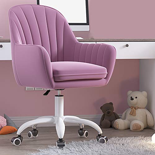 Bequemer Spielstuhl für Mädchen Einstellbarer Höhe Office Desk Stuhl mit Armlehnen stilvoller Computerstuhl mit mittlerer Back Support perfekt für den Gebrauch zu Hause und im Büro FANDIAO von HFERTSCN
