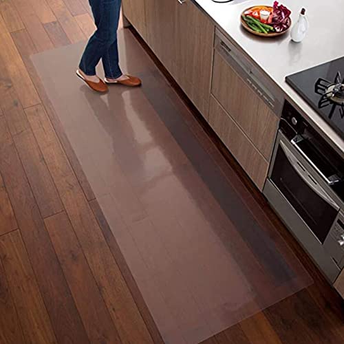 Clear Office Stuhl Matte 2 mm Dicker wasserdichtes Vinyl -Kunststoffbodenschutz für Holzböden transparente Teppich -Läufer für Flure können geschnitten Werden, um sie in 170/180/200 cm Breiten Clear Office Stuhl Matte 2 mm Dicker wasserdichtes Vinyl -Kunststoffbodenschutz für Holzböden transparente Teppich -Läufer für Flure können geschnitten Werden, um sie in 170/180/200 cm Breiten von HFERTSCN