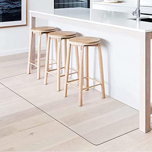 Clear PVC Plastic Office Desk Stuhl Floor Protector Matte Nonskid Transparent Teppich Läufer 180 * 240 cm breit 1,5 mm Dicke FANDIAO von HFERTSCN