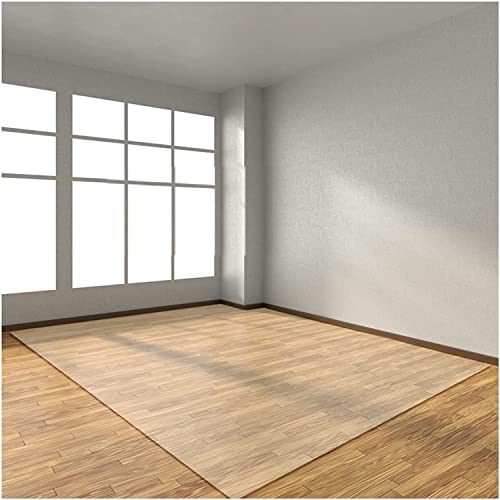Clear Vinyl Home Floor Protector Matte extra Langer wasserdichtes Fläche Teppich für Holzböden Bürostuhl Matte Transparent Flur Läufer Teppich Teppichschutz Größe: 120 cmx500 cm (4ft × 16 Fuß) Clear Vinyl Home Floor Protector Matte extra Langer wasserdichtes Fläche Teppich für Holzböden Bürostuhl Matte Transparent Flur Läufer Teppich Teppichschutz Größe: 120 cmx500 cm (4ft × 16 Fuß) von HFERTSCN