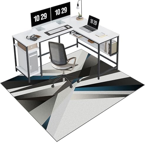 Extra Large 160x180 cm Bodenschutzmatte für Hardböden - langlebiger Schreibtischstuhl Unterlagen Teppichstuhl Mat Gaming Office Stuhl Matte Nicht -Schlupf -Spielteppich ideal für den Gebrauch zu von HFERTSCN