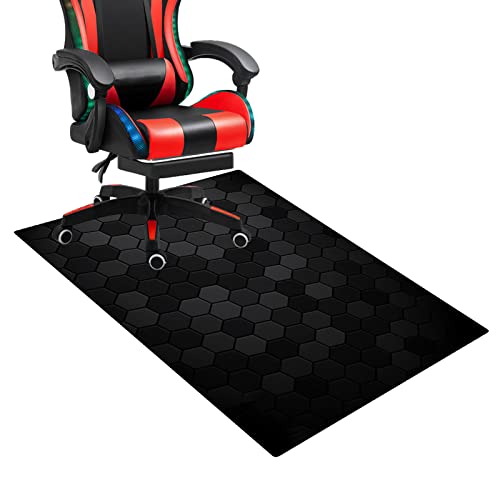 Gaming Chair Matte für Büroschreibtisch 140 x 180 cm Bodenschutz für Hartholzböden Office Chair Matte für Spieler und Computerstühle FANDIAO von HFERTSCN