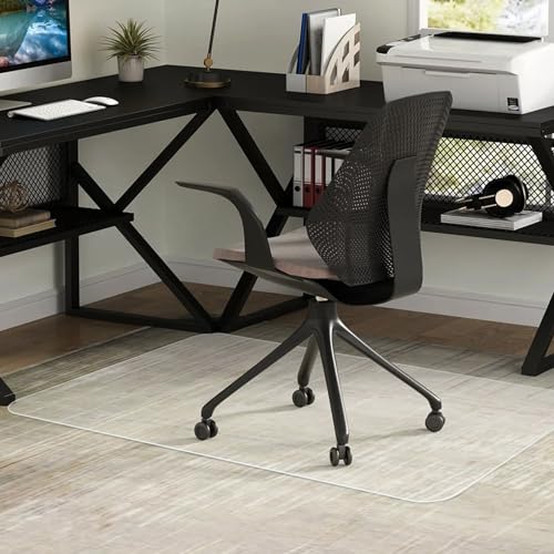 Große 1,5 -mm -Bodenschutzmatte für Office Stuhl Hochleistungs Anti -Schlupf -wasserdichte, feuchtigkeitsbeständige Rollenstuhlmatte für Teppichschischungsstuhlmatten für Fliesen/Hartböden klare Große 1,5 -mm -Bodenschutzmatte für Office Stuhl Hochleistungs Anti -Schlupf -wasserdichte, feuchtigkeitsbeständige Rollenstuhlmatte für Teppichschischungsstuhlmatten für Fliesen/Hartböden klare von HFERTSCN