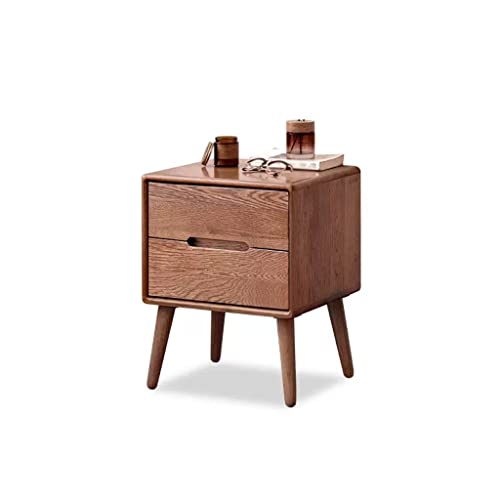 HFERTSCN Bettstand Nachttisch Moderne minimalistische Eiche Doppelschubladen Nachttisch Nordic Schlafzimmer Couchtisch Beiklangschließfach Nachtstand FANDIAO HFERTSCN Bettstand Nachttisch Moderne minimalistische Eiche Doppelschubladen Nachttisch Nordic Schlafzimmer Couchtisch Beiklangschließfach Nachtstand FANDIAO von HFERTSCN