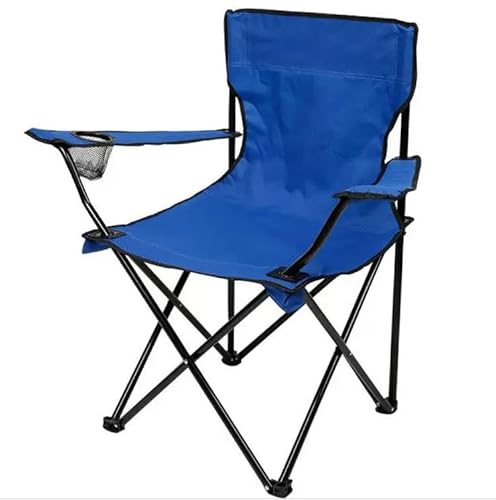 HFERTSCN Campingstuhl Klappstuhl tragbarer Stuhl Camping Klappstuhl mit Armlehnen tragbare Bank für Fischerei Strandgarten Tourist Lounge Hocker Camping C. FANDIAO von HFERTSCN