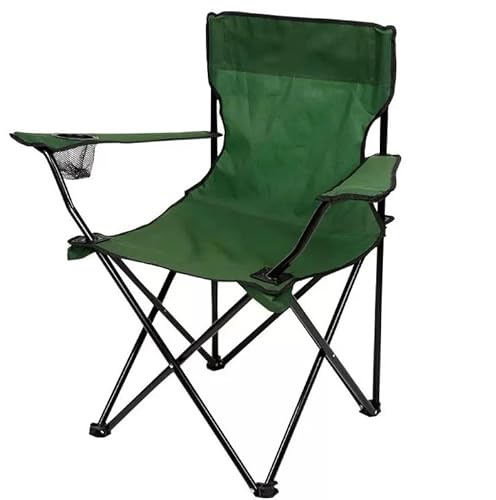 HFERTSCN Campingstuhl Klappstuhl tragbarer Stuhl Camping Klappstuhl mit Armlehnen tragbare Bank für Fischerei Strandgarten Tourist Lounge Hocker Camping C. FANDIAO von HFERTSCN