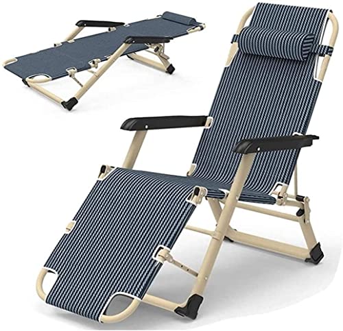 HFERTSCN Deckstuhl Sun Lounger für Garten, Deckstuhl Deck Stuhl Sonneneinsatz statische Fußstütze 3 Position Schaukelstuhl FANDIAO von HFERTSCN