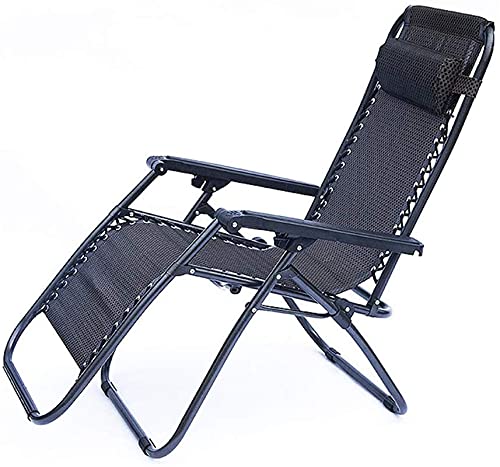 HFERTSCN Deckstuhl Vorsitzender Liege Deck Stuhl Zull der Schwerkraft Liege Lounge Stuhl Patio Lawn Pool Stuhl FANDIAO von HFERTSCN