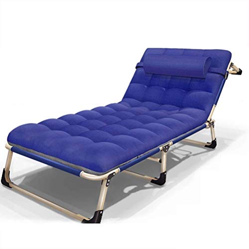 HFERTSCN FMHCTN Klappbett Zero Gravity Lounge Stuhl Office Home Bett Garten Sunounger Kissen Hochleistungsverstellbar für Patio Pool Outdoor Gartenstrände Unterstützung 200 kg interessant FANDIAO von HFERTSCN