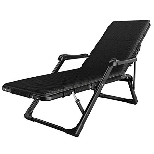 HFERTSCN Freizeitlieger klappende Balkon im Freien Garten Relaxer Stuhl Sonnenlieger Lawn Lounge Stühle mit Kopfstütze für Camping Beach Fischerei Max. Belastungskapazität 250 kg FANDIAO von HFERTSCN