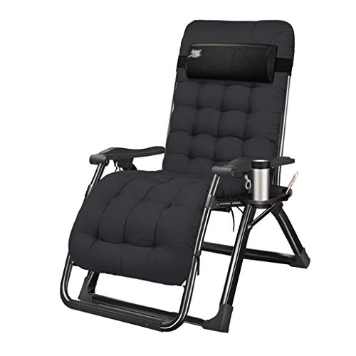 HFERTSCN Gartenlieger -Terrassenstühle | Einstellbarer Klappstühle im Outdoor -Camping -Liege -Lounge -Stühle mit NUR -Gravity Stuhl mit Utility Cup Tablett 330 lb FANDIAO von HFERTSCN