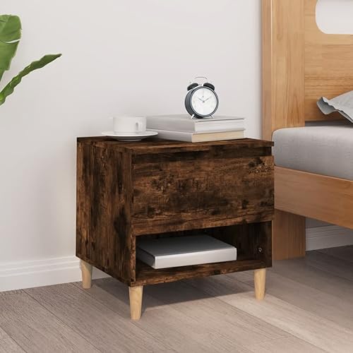 HFERTSCN Home & Garten-Bett Tisch geräucherte Eiche 50x46x50 Engineered Wood Furniture Choice FANDIAO HFERTSCN Home & Garten-Bett Tisch geräucherte Eiche 50x46x50 Engineered Wood Furniture Choice FANDIAO von HFERTSCN