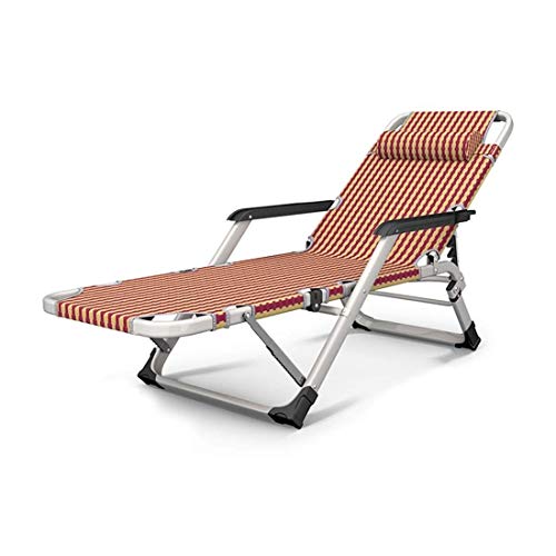 HFERTSCN Klappstuhl, Sun Lounger Liege liegende Deckstühle wasserdicht und verstellbar für Strandpatio Gartenmöbel Camping Outdoor Office FANDIAO von HFERTSCN