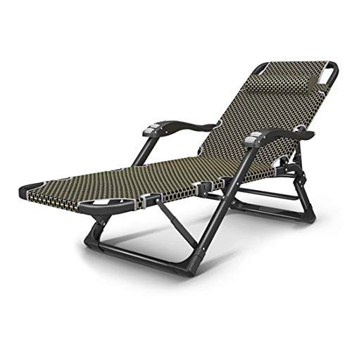 HFERTSCN Klappstuhl, Sun Lounger Liege liegende Deckstühle wasserdicht und verstellbar für Strandpatio Gartenmöbel Camping Outdoor Office FANDIAO HFERTSCN Klappstuhl, Sun Lounger Liege liegende Deckstühle wasserdicht und verstellbar für Strandpatio Gartenmöbel Camping Outdoor Office FANDIAO von HFERTSCN