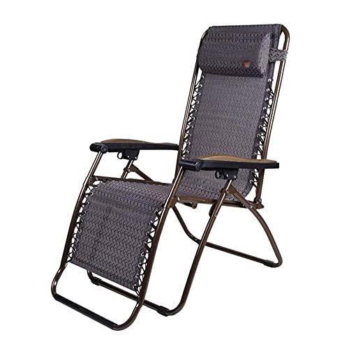 HFERTSCN Klappstuhl Outdoor Lounge Terrassenstühle Einstellbare Klappscheibe für Deck, Terrasse, Strand, Hof interessant FANDIAO von HFERTSCN