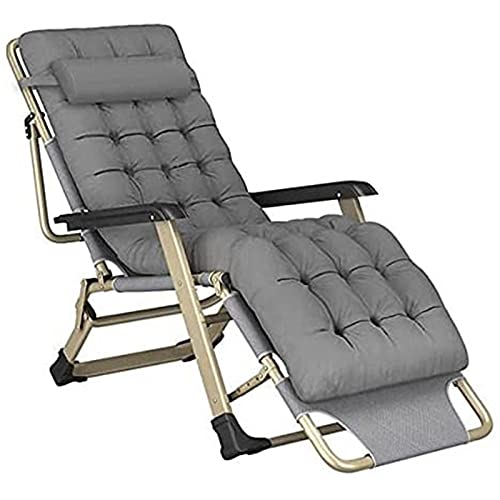HFERTSCN Liegestuhl Klappstuhl Klickstuhl Klickstuhl, Deckstühle Baumwollkissen mit Kopfkissen, für Garten Außenterrasse Sonnenlieger Bett Liege Ladung bis zu 300 kg FANDIAO HFERTSCN Liegestuhl Klappstuhl Klickstuhl Klickstuhl, Deckstühle Baumwollkissen mit Kopfkissen, für Garten Außenterrasse Sonnenlieger Bett Liege Ladung bis zu 300 kg FANDIAO von HFERTSCN