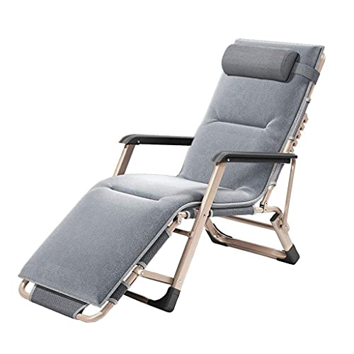 HFERTSCN Lounge Stuhl, Klappstuhl tragbare Sonnenliegeliege ohne Schwerkraft im Freien Klappstühle im Freien Garten Terrasse Deckstühle 66 * 72 * 85 cm Sessel (15) FANDIAO von HFERTSCN