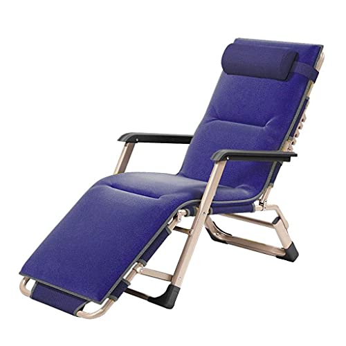 HFERTSCN Lounge Stuhl, Klappstuhl tragbare Sonnenliegeliege ohne Schwerkraft im Freien Klappstühle im Freien Garten Terrasse Deckstühle 66 * 72 * 85 cm Sessel (16) FANDIAO von HFERTSCN