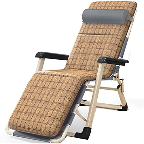 HFERTSCN Lounge -Stuhl, Liegestuhl für Klappstuhl, tragbare verstellbare Liegeliege, Klappgartenlieger, Campingscharnier, Liege und Klappdeck (e) FANDIAO von HFERTSCN