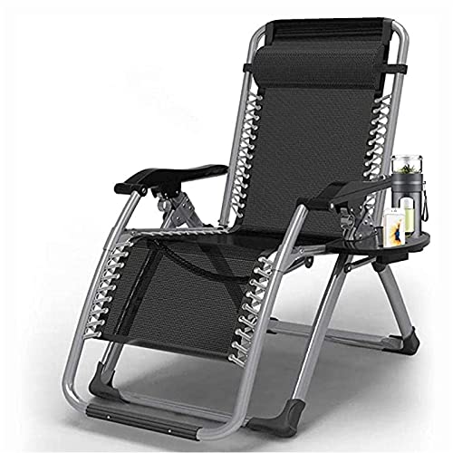 HFERTSCN Lounge Stuhl, Outdoor -Klappstuhl Zull der Schwerkraft Liegestuhl Lounger Außenstuhl für Innengarten Außenpool Camping Pool (c) FANDIAO von HFERTSCN