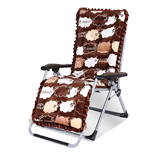 HFERTSCN Lounge Stuhl, Patio Lounge Chairs Verstellbare Bambus -Liege, klappbare Sonnenliege mit robuster Basis und Massage Mechanismus Garten Balkon Liege langlebig (mit Baumwollpolster) FANDIAO von HFERTSCN