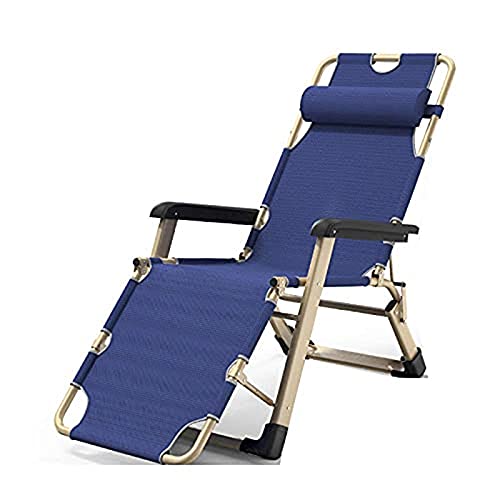 HFERTSCN Lounge Stuhl, Rampenstühle Zullgravitation Klappstühle Liege Liege im Freien entspannende Stuhl mehrpositionierende Lounger, Strand, Terrasse, Garten, Camping (B) FANDIAO von HFERTSCN
