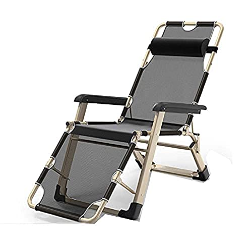 HFERTSCN Lounge Stuhl, Rampenstühle Zullgravitation Klappstühle Liege Liege im Freien entspannende Stuhl mehrpositionierende Lounger, Strand, Terrasse, Garten, Camping (c) FANDIAO von HFERTSCN