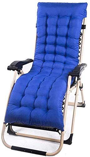 HFERTSCN Lounge Stuhl, Sun Lounger Gartenstühle Zull Schwerkraft Patio Liege, Sun Loungers Garten im Freien Klapper Sessel tragbarer Strand Camping Lounge Stuhl Liege (blau) FANDIAO von HFERTSCN