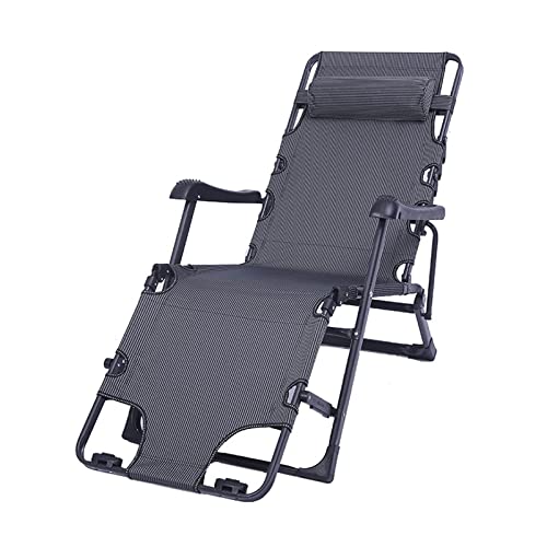 HFERTSCN Lounge Stuhl, Sunloungers Liegender Sonnenliege Faltbarer Schwerkraftstuhl Stabile extra breite ergonomische Terrasse Liegeklapperlieger Lieger Liegestuhllager 200 kg (Standard) FANDIAO von HFERTSCN